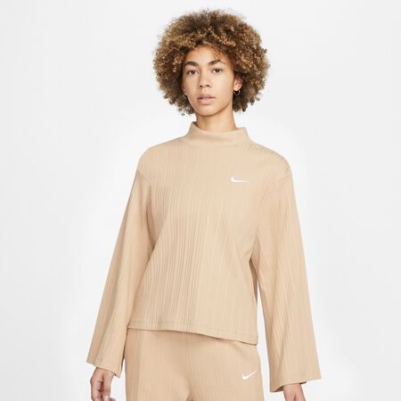 Nike Sportswear Women's Ribbed Jersey Long-Sleeve Top