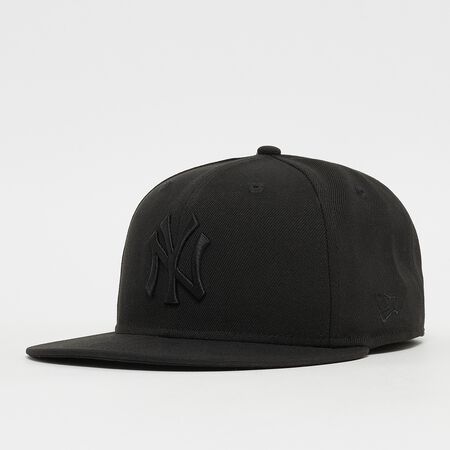 Taille Panorama Bedrog New Era Fitted-Cap 59Fifty Black On Black MLB New York Yankees black Fitted  caps bestellen bij SNIPES