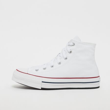 Converse Chuck Taylor All Star Canvas Platform white/garnet Fashion sneakers bestellen bij SNIPES