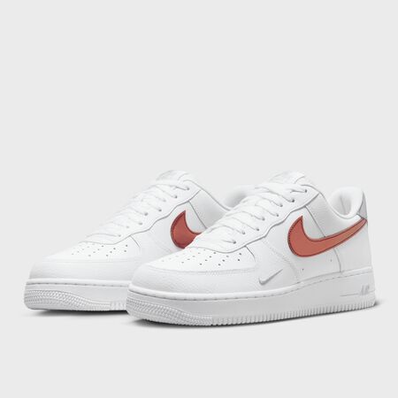 Nike Air Force 1 Low Double Swoosh White Picante Red Wolf Grey FD0666-100  Men's