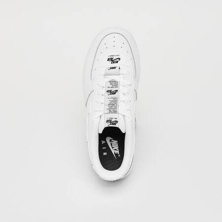Nike Sportswear AIR FORCE 1 LV8 3 SU20 (GS) - Trainers - white/black/white  