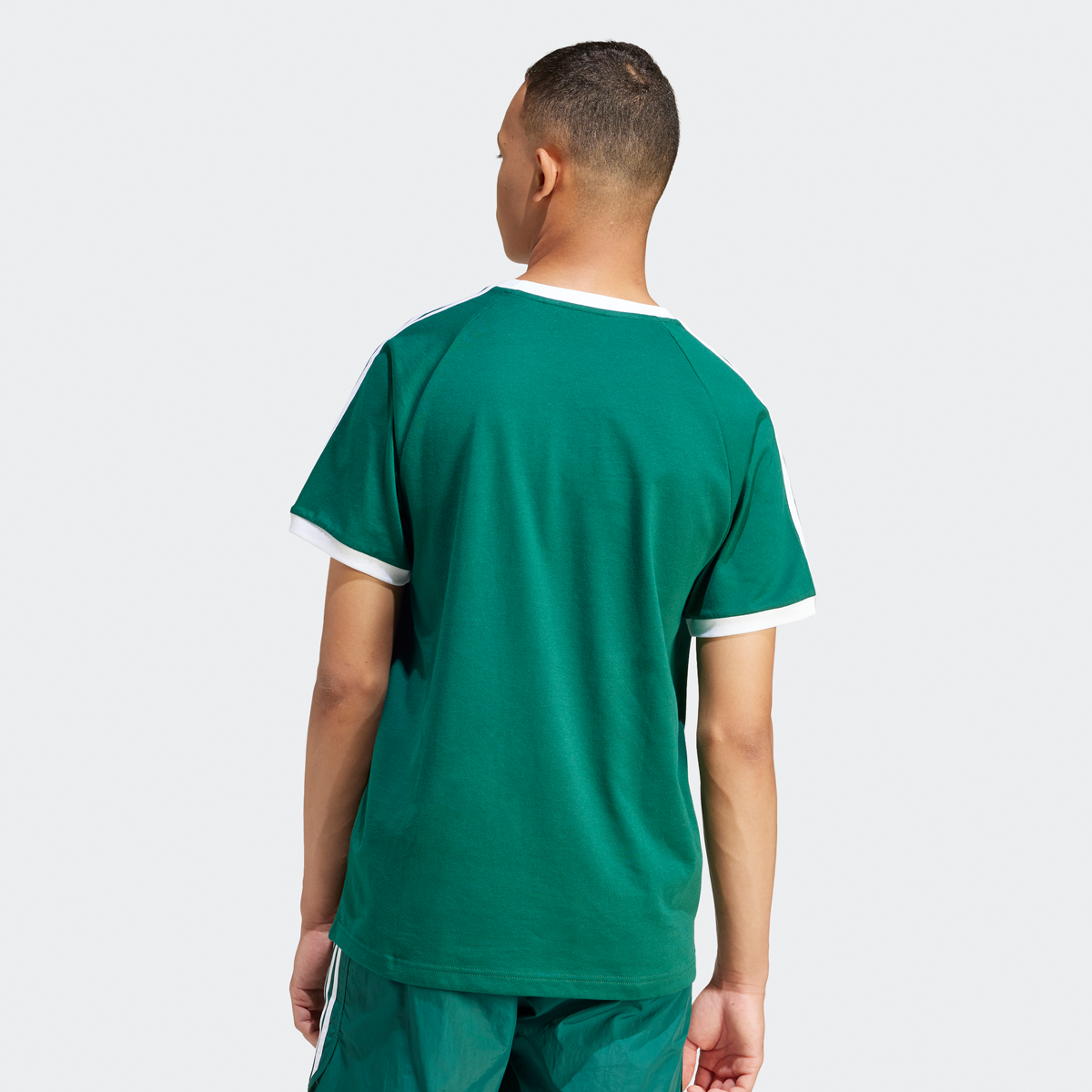 adidas Originals Adicolor 3-stripes T-shirt T-shirts Kleding collegiate green maat: S beschikbare maaten:S XL