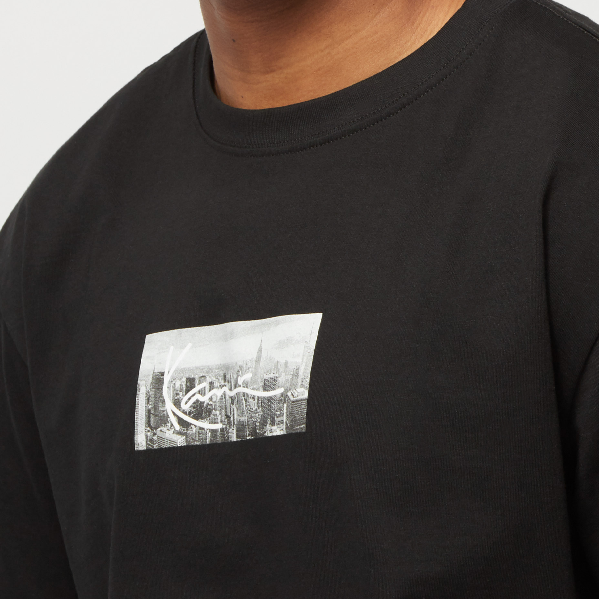 Karl Kani Small Signature Nyc Print Tee T-shirts Kleding Black maat: XS beschikbare maaten:XS S M L XL XXL