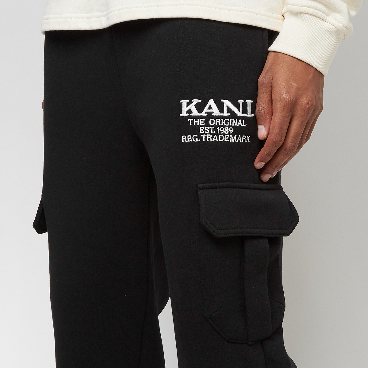 Karl Kani Retro Cargo Pants Trainingsbroeken Kleding black maat: S beschikbare maaten:S