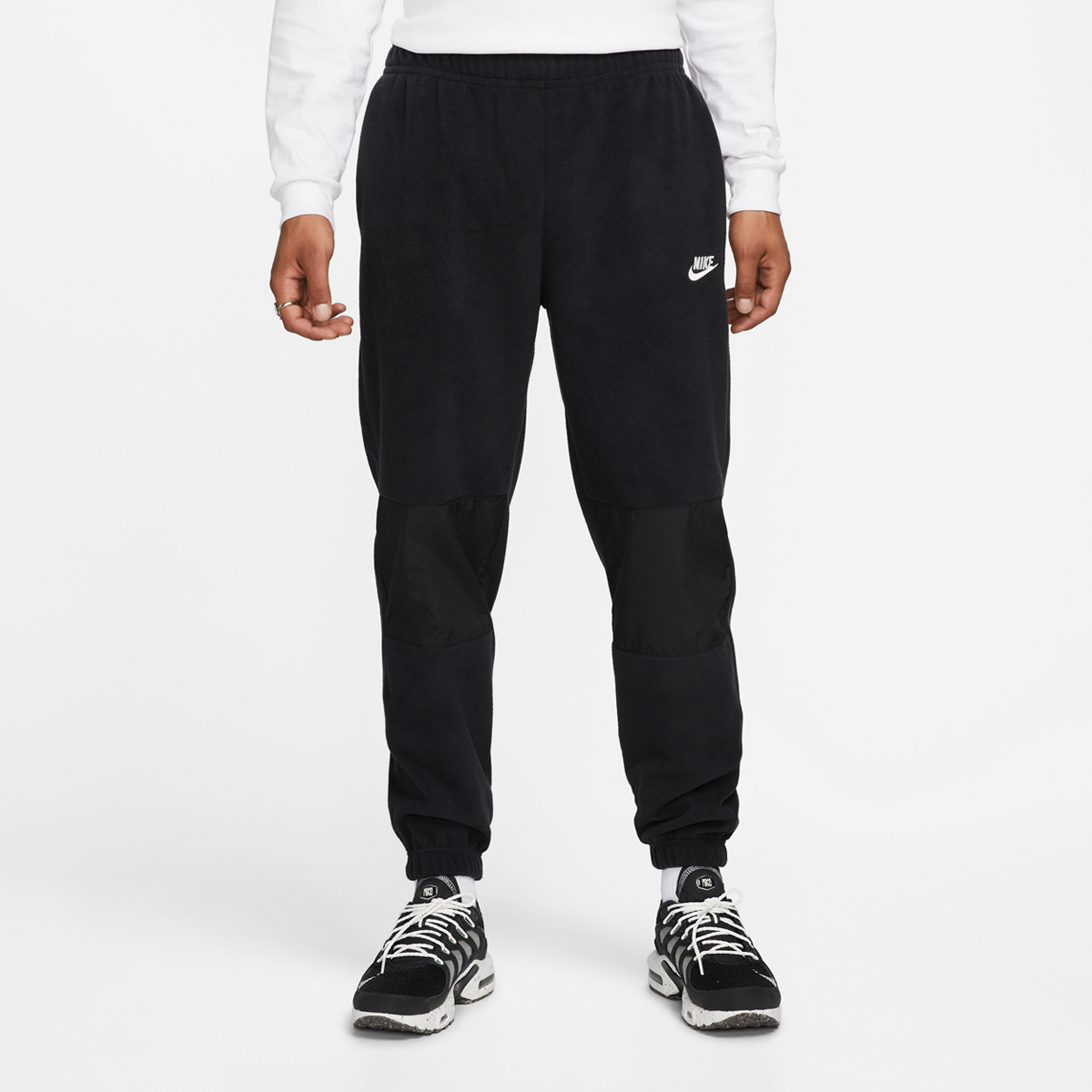 Nike Club Fleece+ Fleece Winterized Pants Trainingsbroeken Kleding black sail maat: XL beschikbare maaten:S M L XL