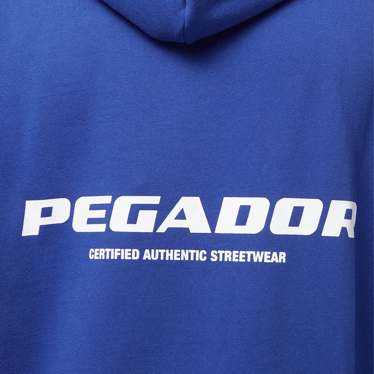 Pegador Colne Logo Oversized Hoodie Black Hoodies Heren washed endless blue maat: S beschikbare maaten:S L