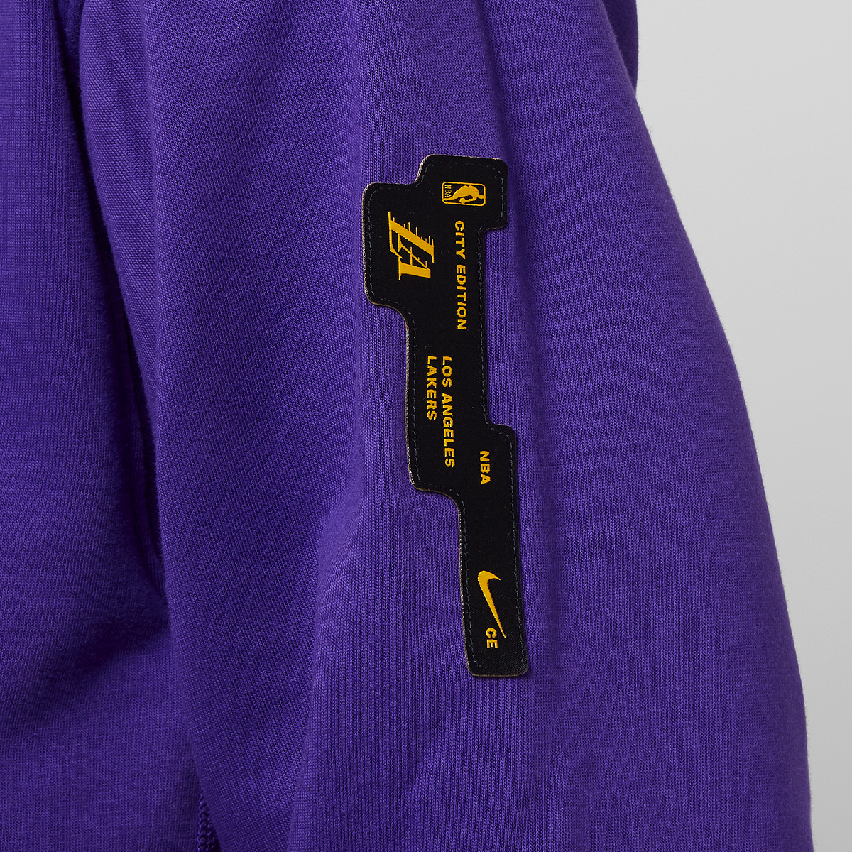 Nike Los Angeles Lakers Standard Issue City Edition Hoody Hoodies Heren field purple maat: S beschikbare maaten:S M L XL